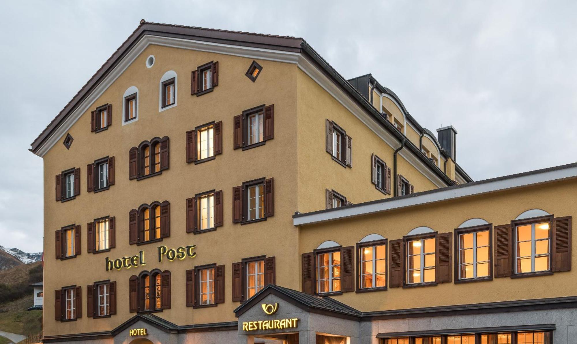 Hotel Post Bivio Eksteriør bilde